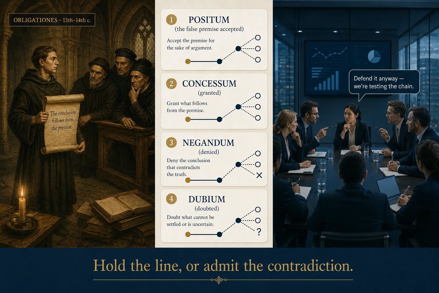 Medieval Scholastic Logic: How the University Invented the Structured Argument