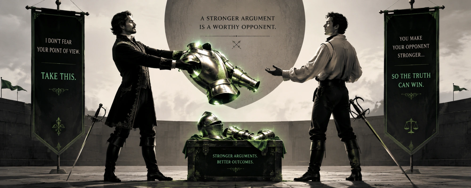 Steel-Manning: How to Make Your Opponent's Argument Better Than They Can